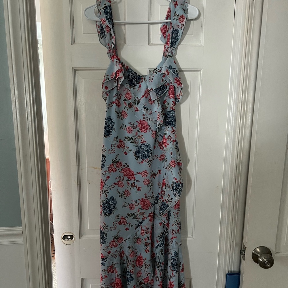 Nordstrom Wayf floral midi dress